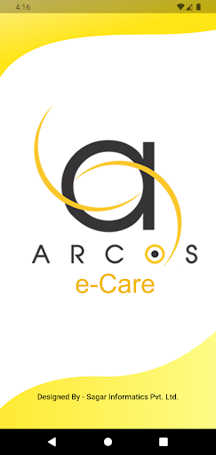 Android application Arcos e-care screenshort