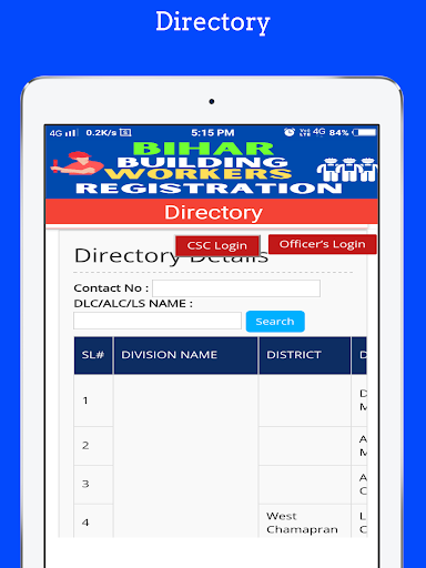 Bihar Labour Registration All