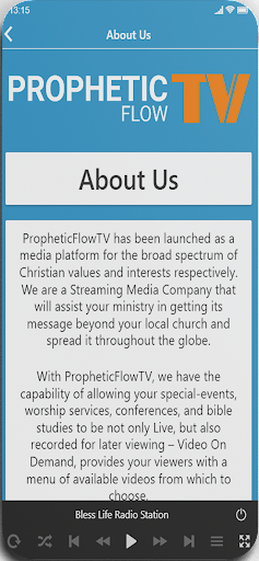 Prophetic Flow TV Screen 3