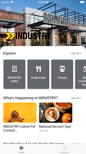 Android application INDUSTRY Office screenshort