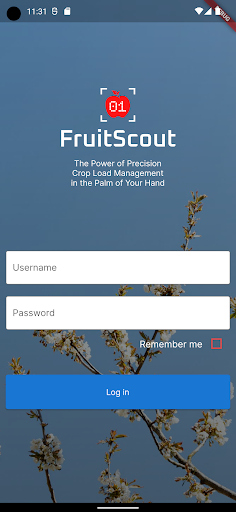 Android application FruitScout Mobile V2 screenshort