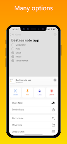 Captura de Pantalla 13 Note iOS 16 - Phone 14 Notes android