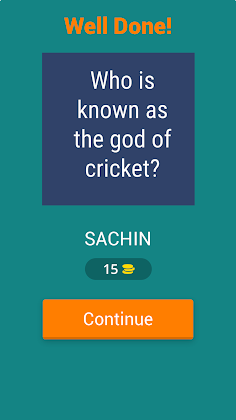 CrickIndia Quizmania - Screenshot 1