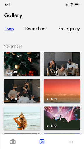 Android application Kata Dash Cam screenshort