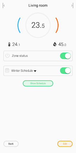 Android application Messana Lite screenshort