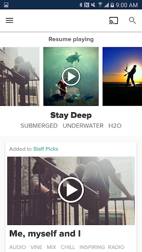 8tracks - Playlist Radio Screenshot 1 - AppWisp.com