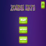 Cover Image of डाउनलोड Zombie Math Game لعبة 1.0 APK