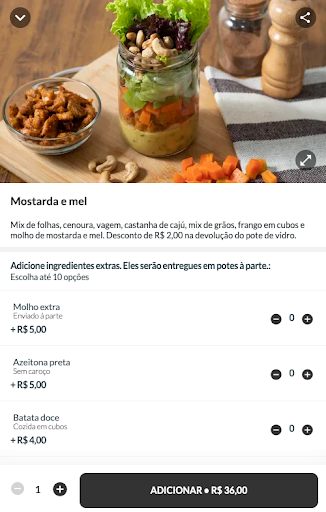 Oui Saladas Screen 2