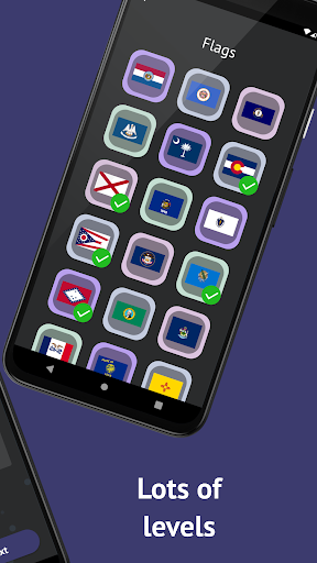 US States Flag and Shape Quiz Screen 2