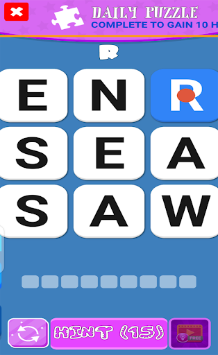 Brain Workout Infinite Word Search Puzzle Game