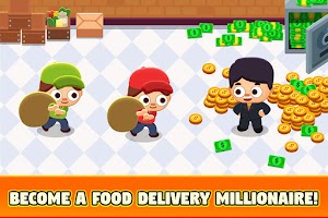 Food Delivery Tycoon - Idle Food Manager Simulator