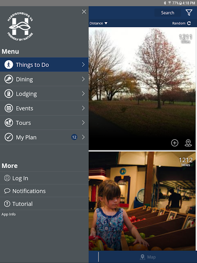 Screenshot of Visit Harrisonburg VA!