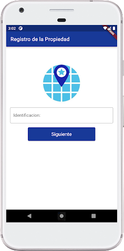 Android application Registro Propiedad Guayaquil screenshort