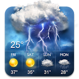 local weather updates daily forecast widget&app icon