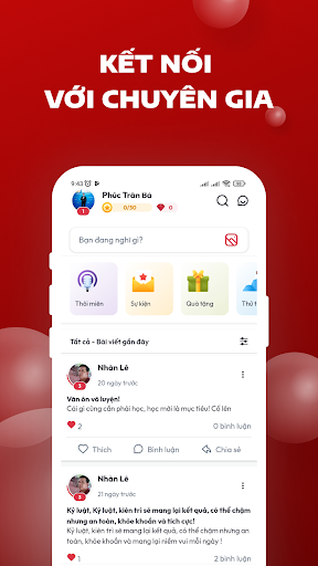 Android application Luật Hấp Dẫn screenshort
