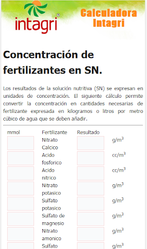 Conversiones Intagri Screen 3