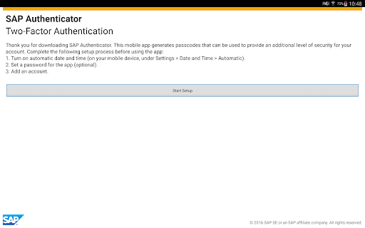 SAP Authenticator 6