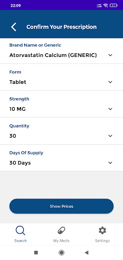 CareRxInform Screen 3