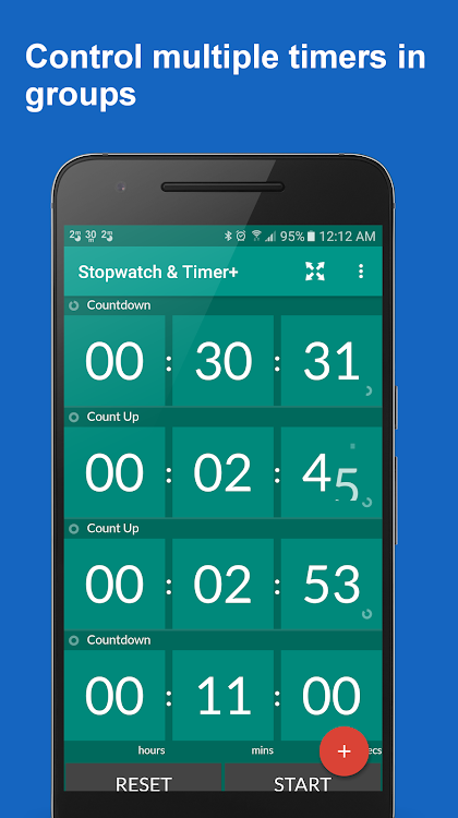 Stopwatch & Timer+ - New - (Android)