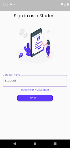 Android application BTO KFACTOR (STUDENT) screenshort