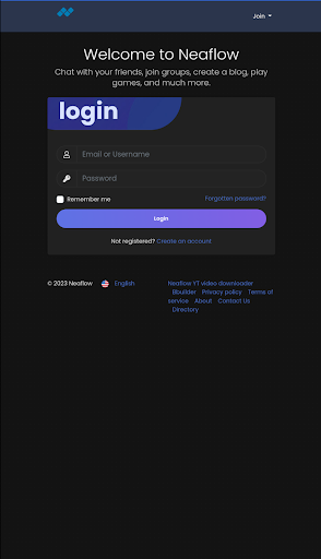 Android application Neaflow screenshort