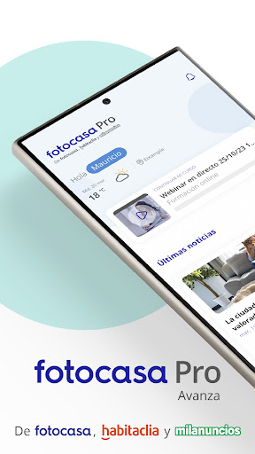 Android application Fotocasa Pro Avanza screenshort