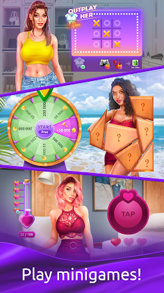 Girls & City: spin the bottle - Screenshot 2