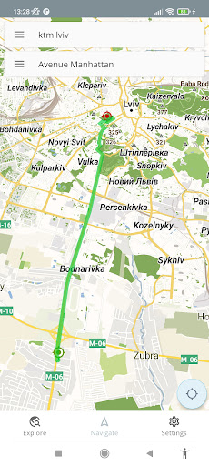 Lviv Offline Map Screen 2