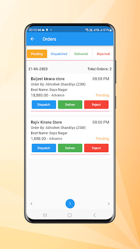 SalesMagna DMS Screen 2
