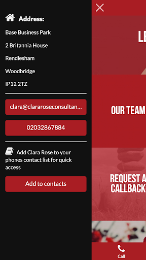 Clara Rose Consultancy Screen 2