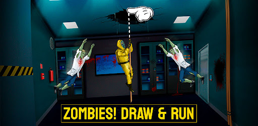 Draw Line Zombie Puzzle Game