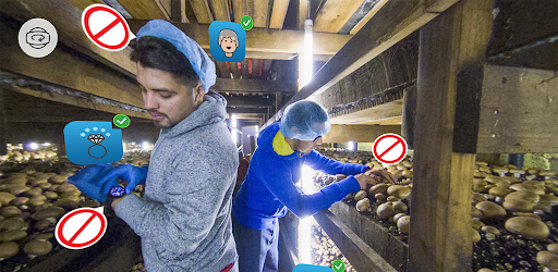 Android application Mushroom Farm Training screenshort