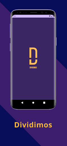 Android application Dividimos screenshort