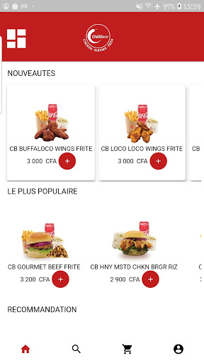 Android application chillivery screenshort