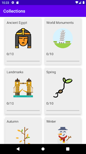 Android application Dot to Dot screenshort