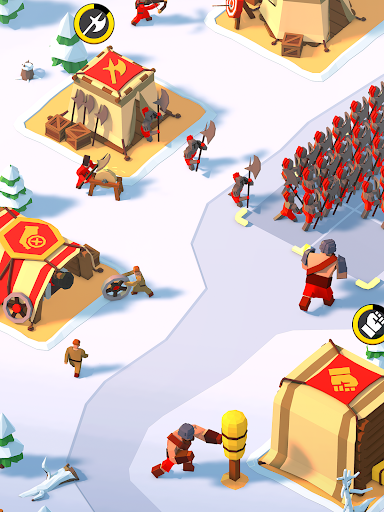 Idle Siege: War simulator game apkpoly screenshots 10