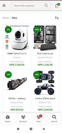 NawalPurShop Screen 3