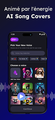 Aperçu de l'application