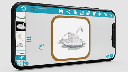 Android application Spark Embroidery Digitizing ap screenshort