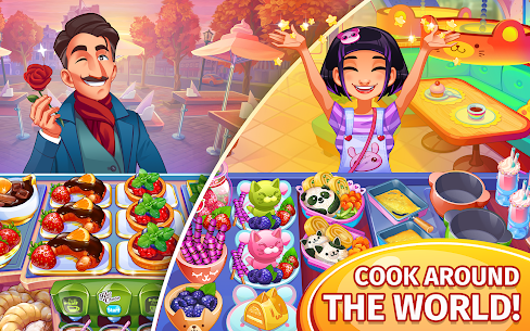Cooking Craze MOD APK 1.90.0 (Free Purchase) 2