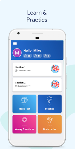 Android application Life in the UK Test screenshort