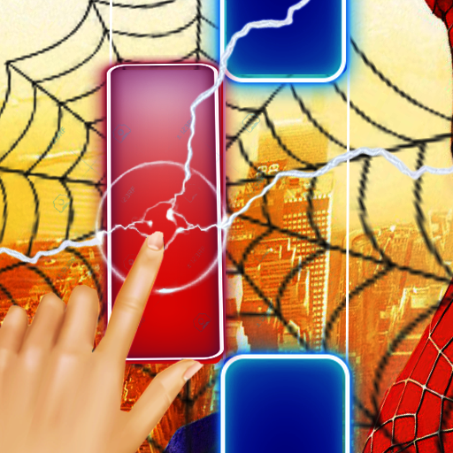 Spider Hero Man :Piano tiles logo