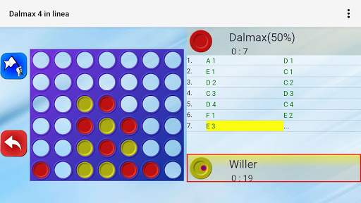 4 in Line Screen 2