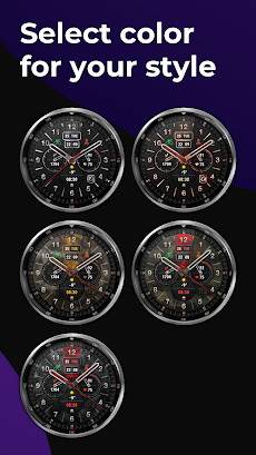 Camouflage Brutal watch faceのおすすめ画像3