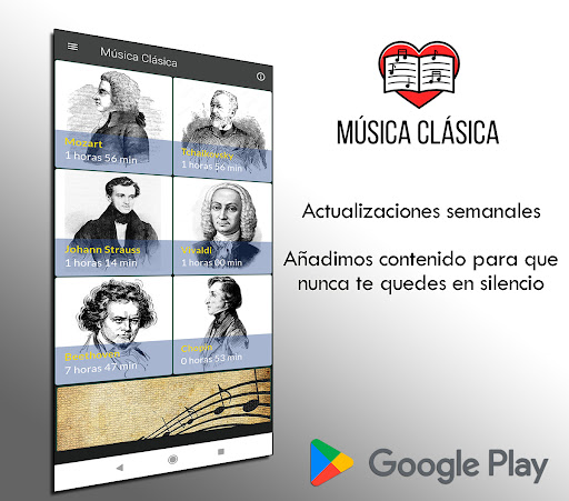 Musica Clásica Screen 2