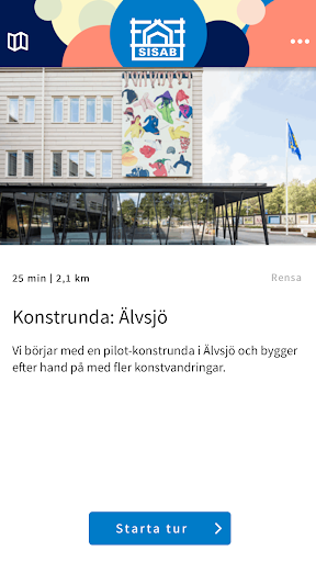 Android application SISAB Skolkultur screenshort