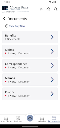 Moses Bros. Insurance Screen 3