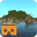 VR Island for Google Cardboard icon