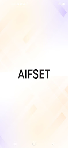 Android application AIFSET screenshort