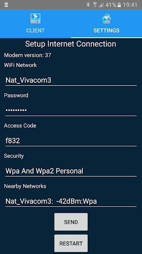 Naturela Smart Home Screen 2
